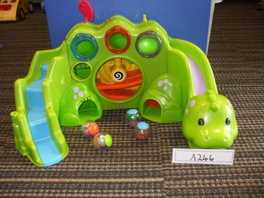 Fisher price drop sale and roar dinosaur