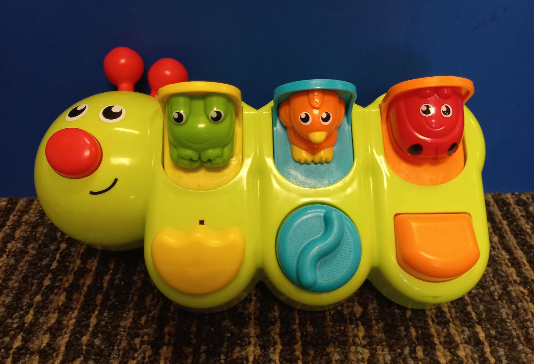 Fisher price caterpillar pop up shop