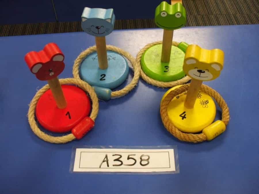 Four Friends Ring Toss