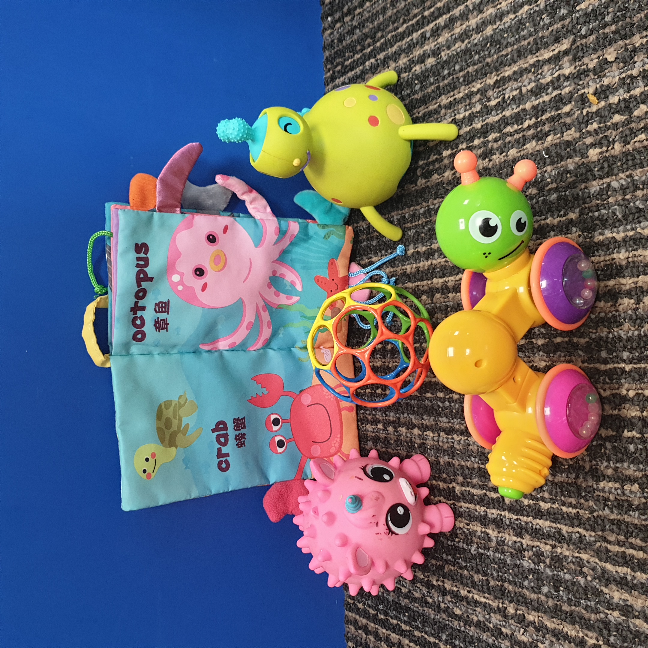 Assorted Bag Of Baby Toys
