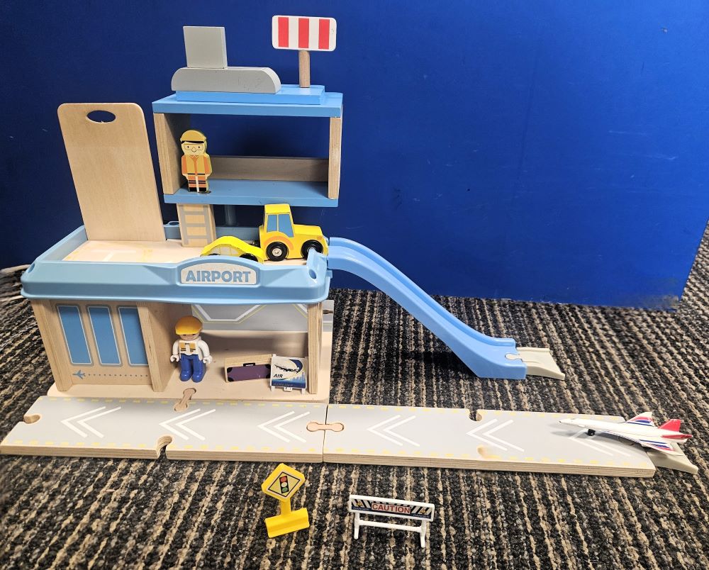 Wooden Airport Set