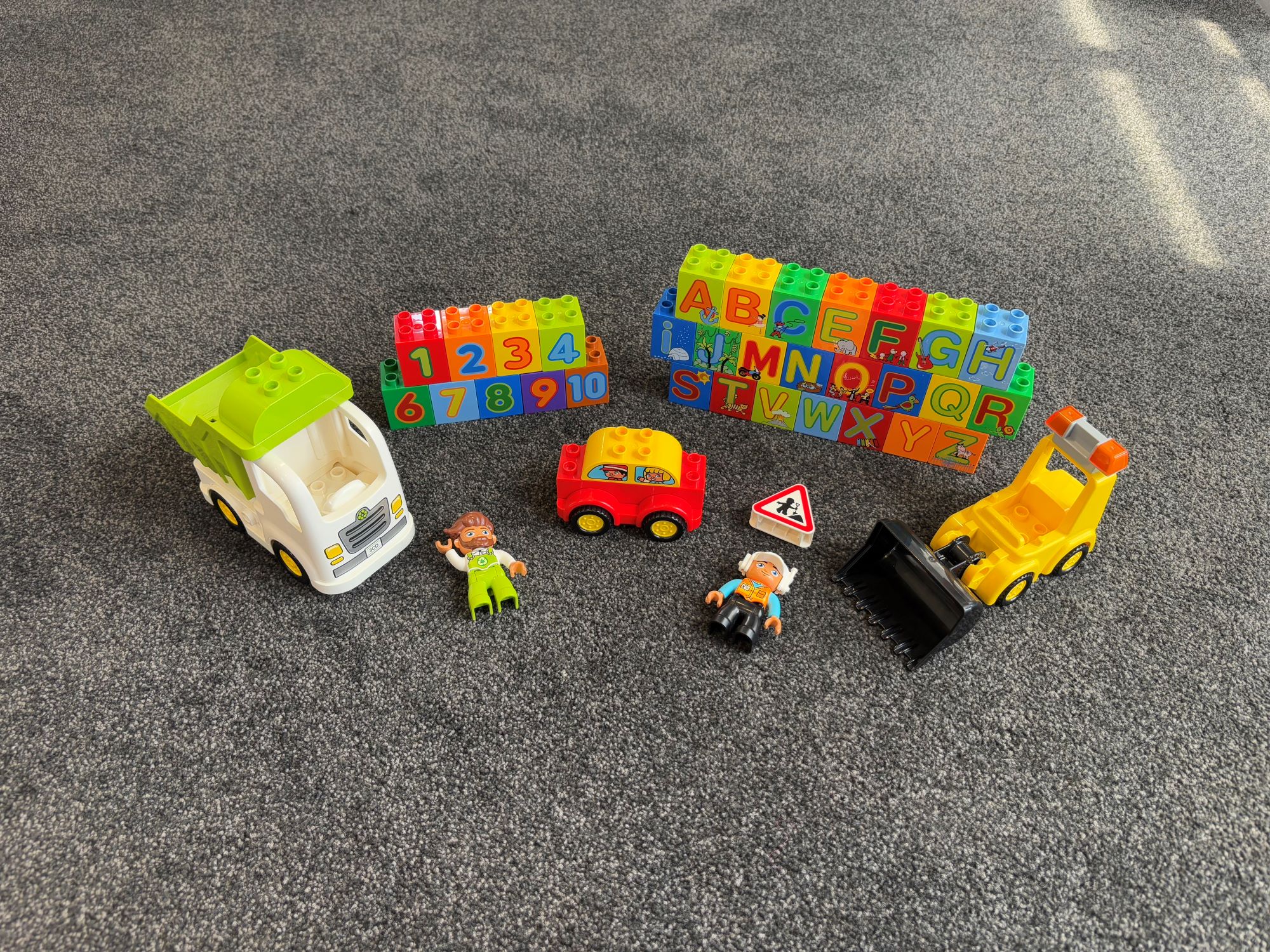 Lego Duplo Vehicles, Numbers and Letters set