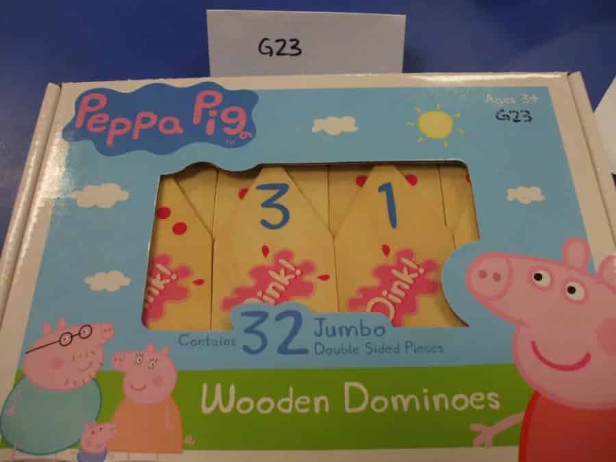 Peppa Pig Wooden Dominoes