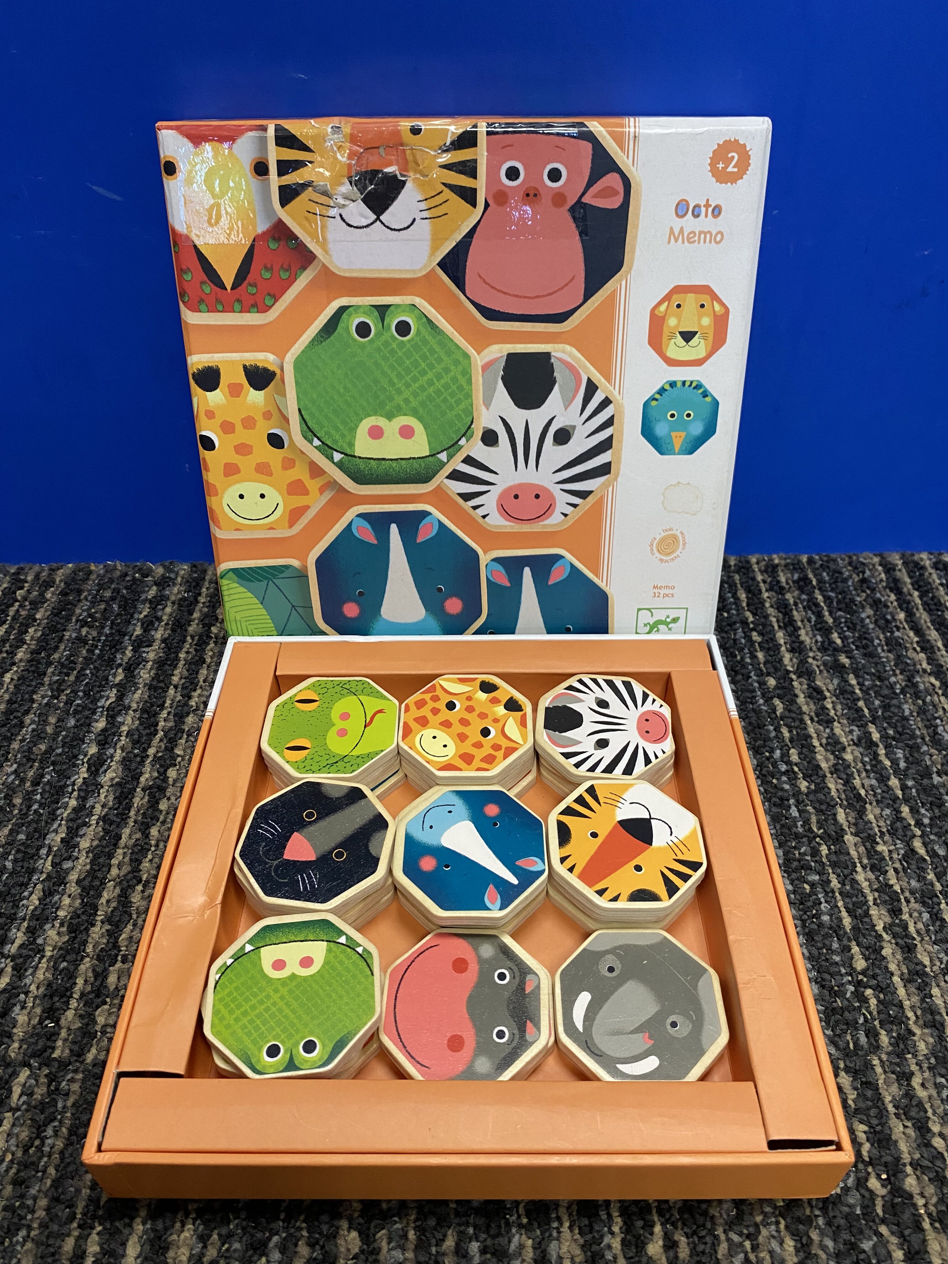 Octo Memo Memory game