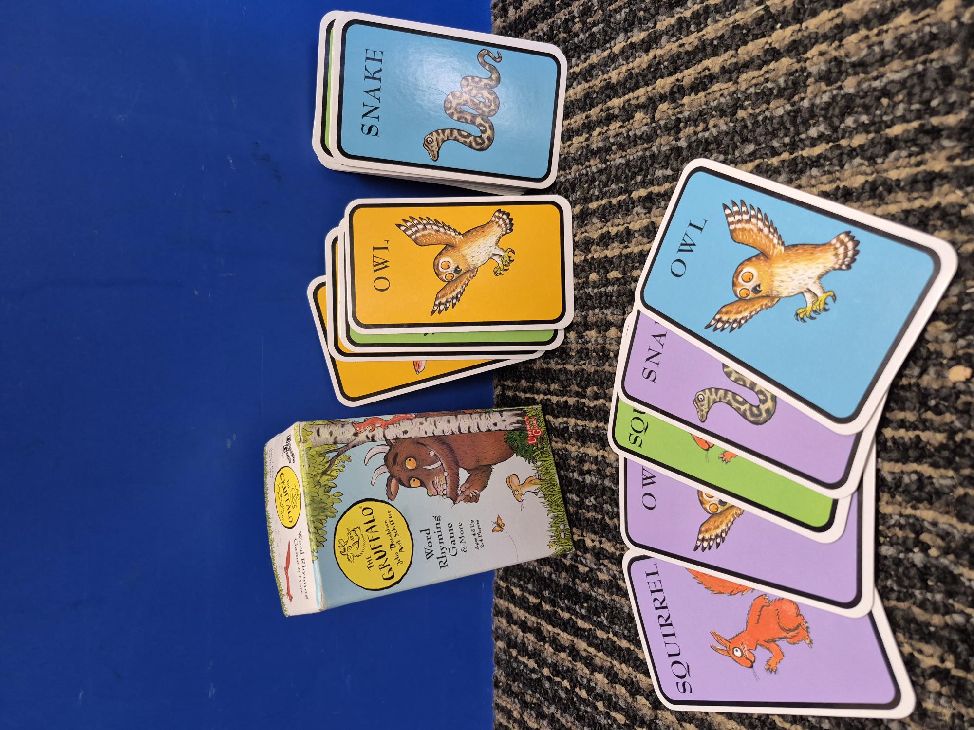 The Gruffalo Word Rhyming Game