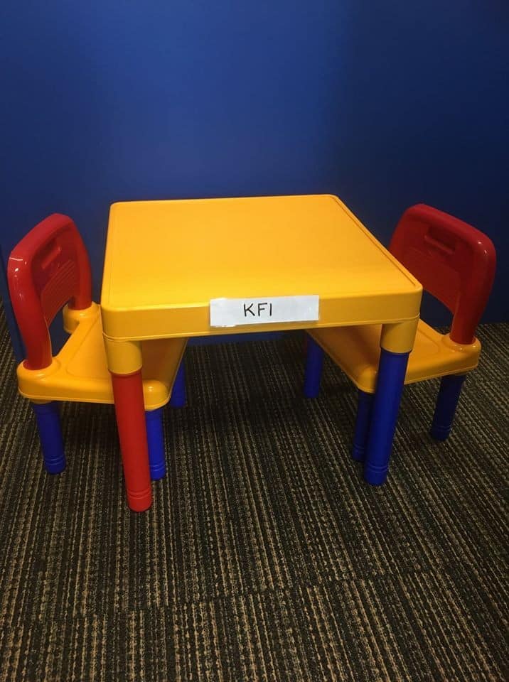 Kids Colourful Table & Chair Set