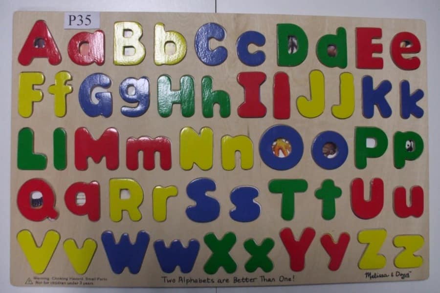 Alphabet Picture Puzzle