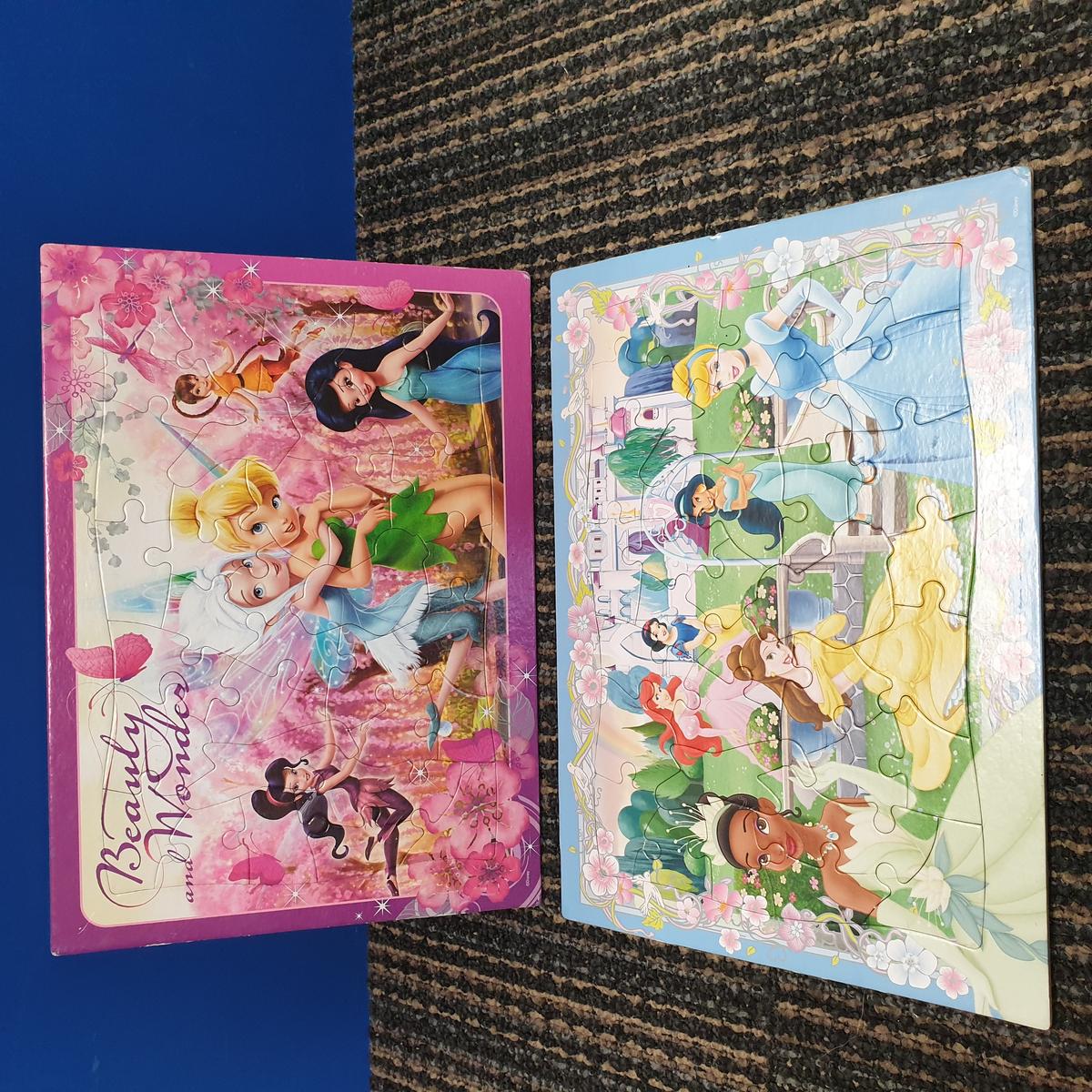 Pair of Disney  Puzzles - Princess and Fairies