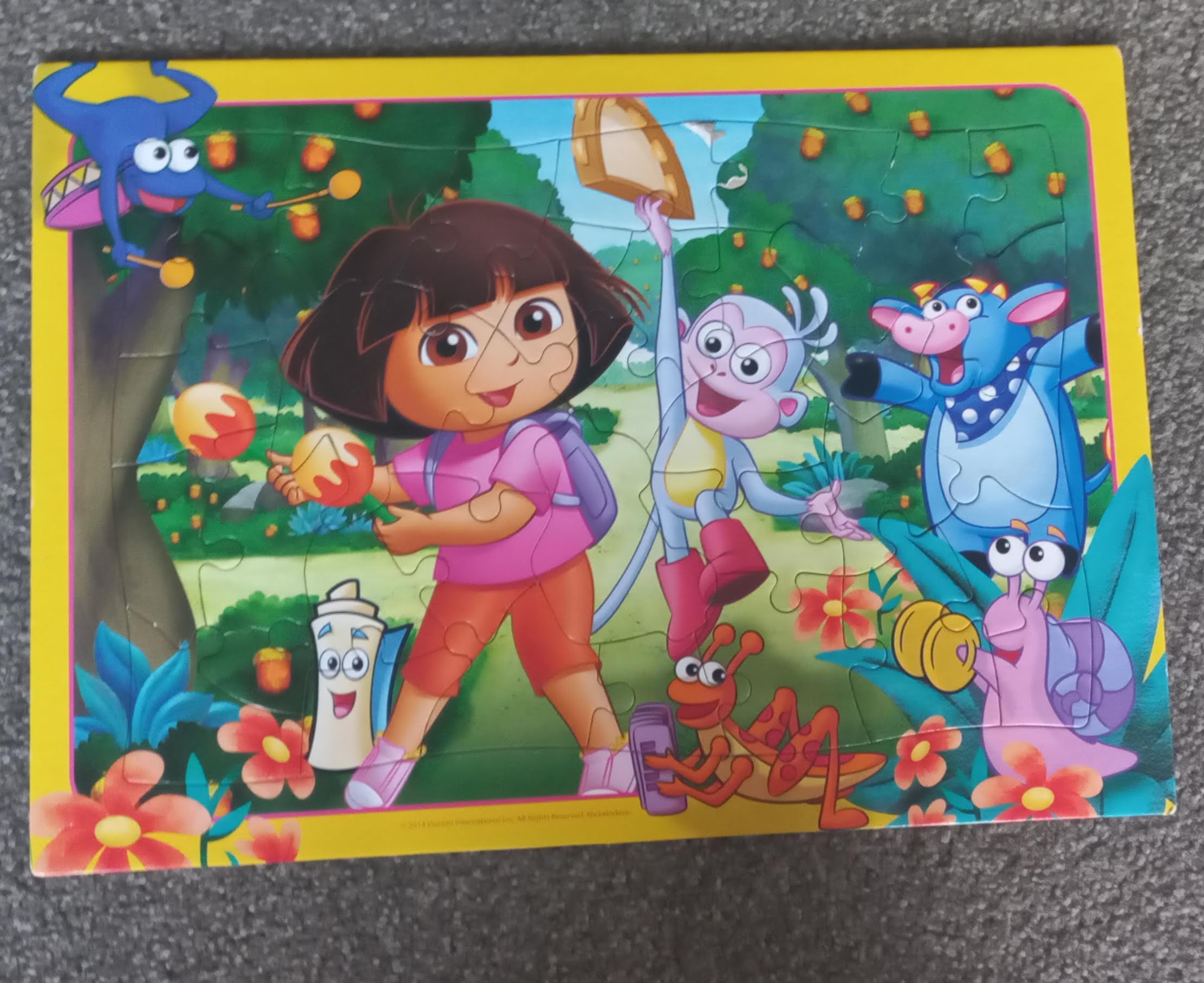 Dora Rock `n Roll Frame Puzzle 