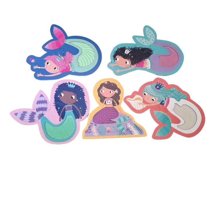 Touch and Feel Mermaid Puzzle Set
