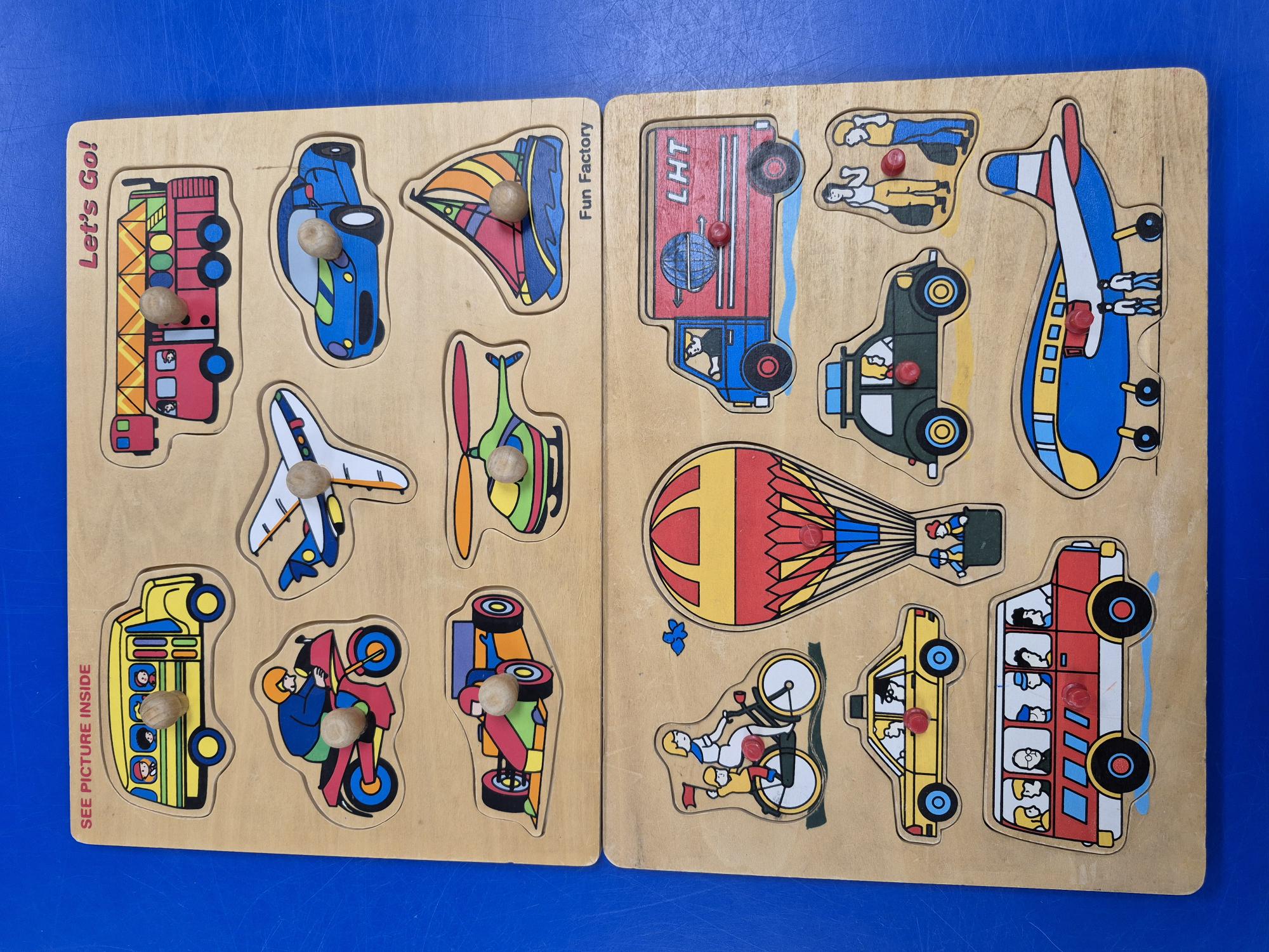 Transport Puzzle 2-Pack