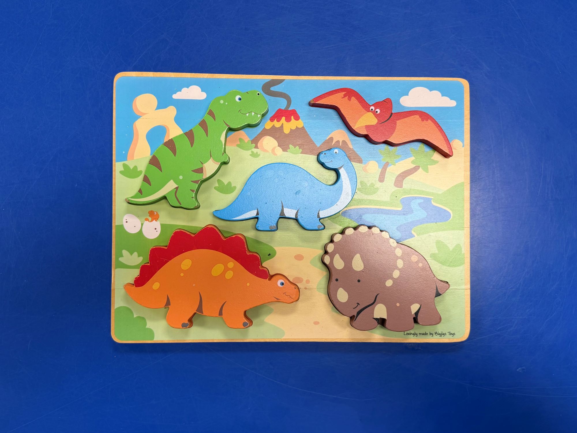 Chunky Dinosaur uzzle